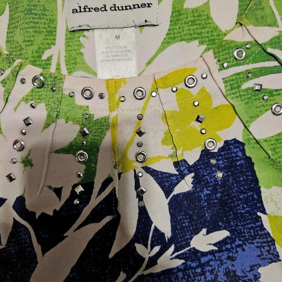 Alfred Dunner 3/4 Sleeve Blouse Top Size Medium - Picture 4 of 5